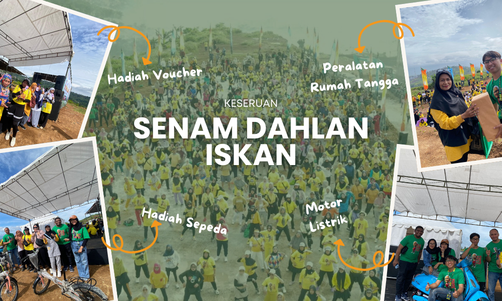 Keseruan Senam Dahlan Iskan Di The Emeralda Resort
